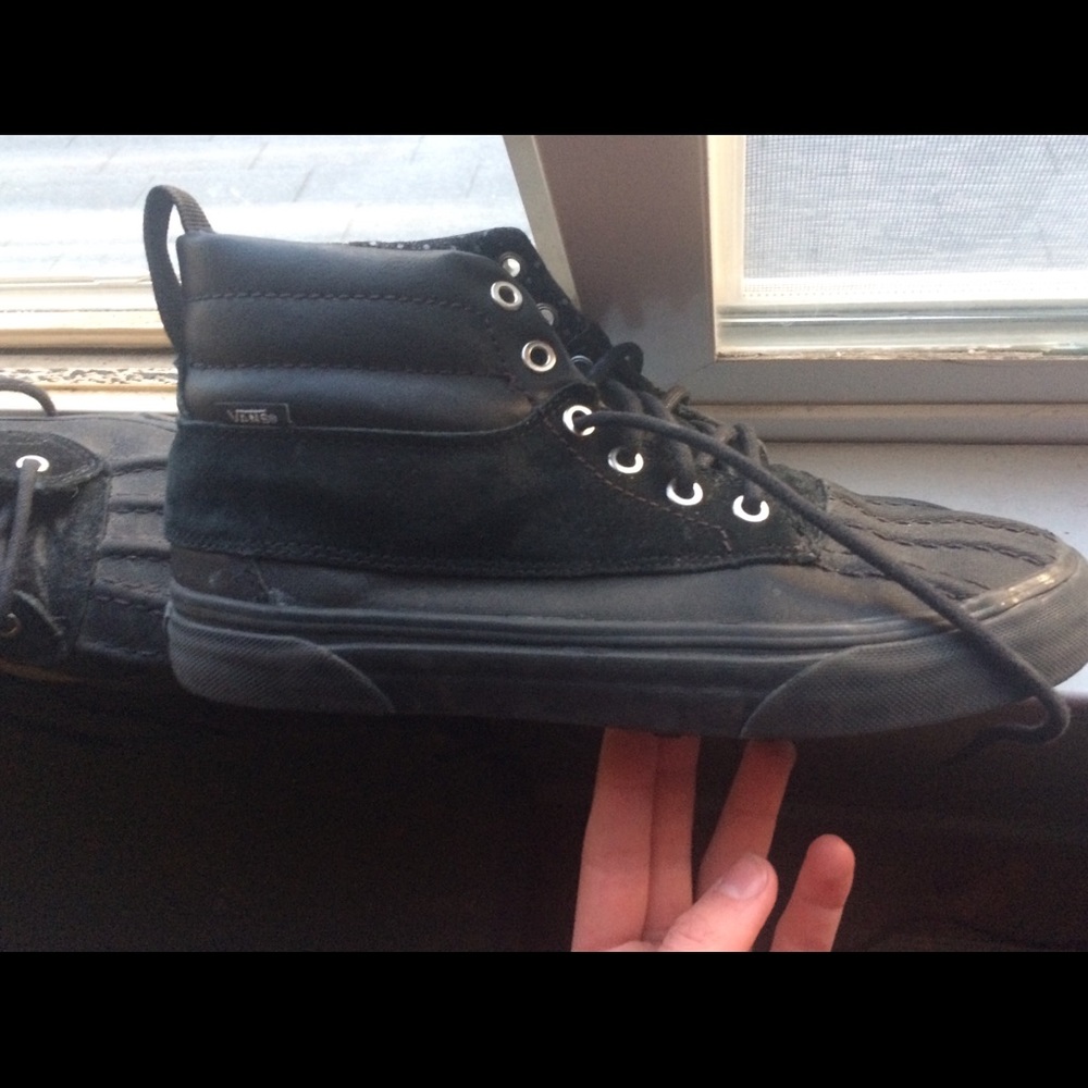 High top weather proof vans